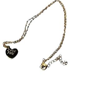 custom I love you necklace